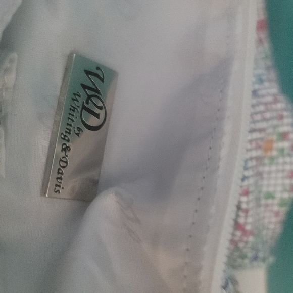 Vintage Whiting & Davis  Colorful Starburst Enamel Mesh Satchel Bag - Picture 10 of 12